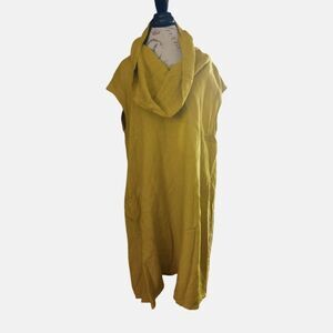 Bryn Walker Linen Dress Lagenlook Women's Large